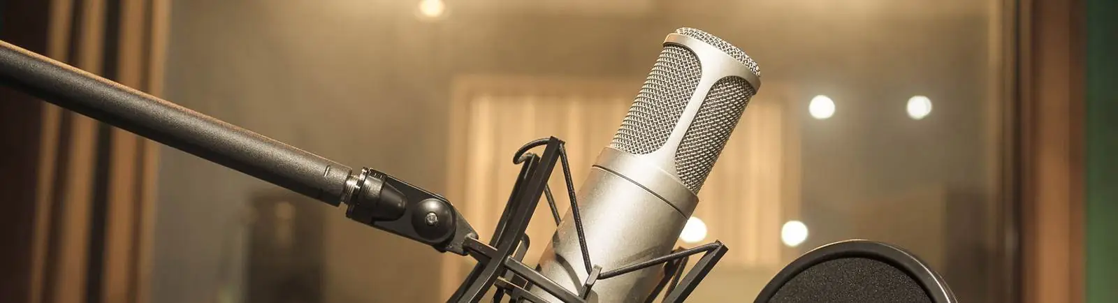 television studio microphone