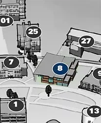 The Jon and Judith Larson Student Center map location